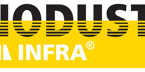 NODUST Infra logo the dust binder for infrastructure